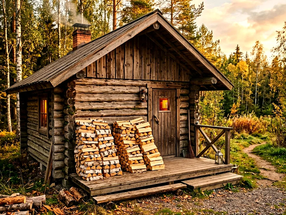 Круговая поленница holzhausen, Фоминское, улица Парковая, 19